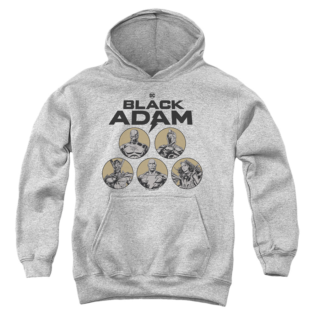 Black Adam Black Adam Contrast Group - Youth Hoodie Youth Hoodie (Ages 8-12) Black Adam