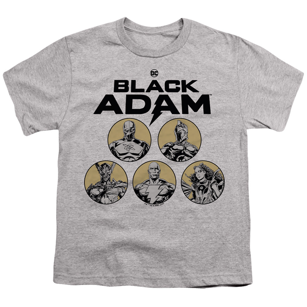 Black Adam Black Adam Contrast Group - Youth T-Shirt Youth T-Shirt (Ages 8-12) Black Adam