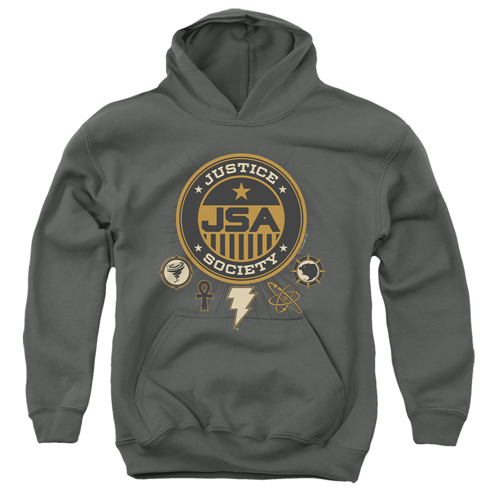Black Adam Black Adam Justice Society - Youth Hoodie Youth Hoodie (Ages 8-12) Black Adam