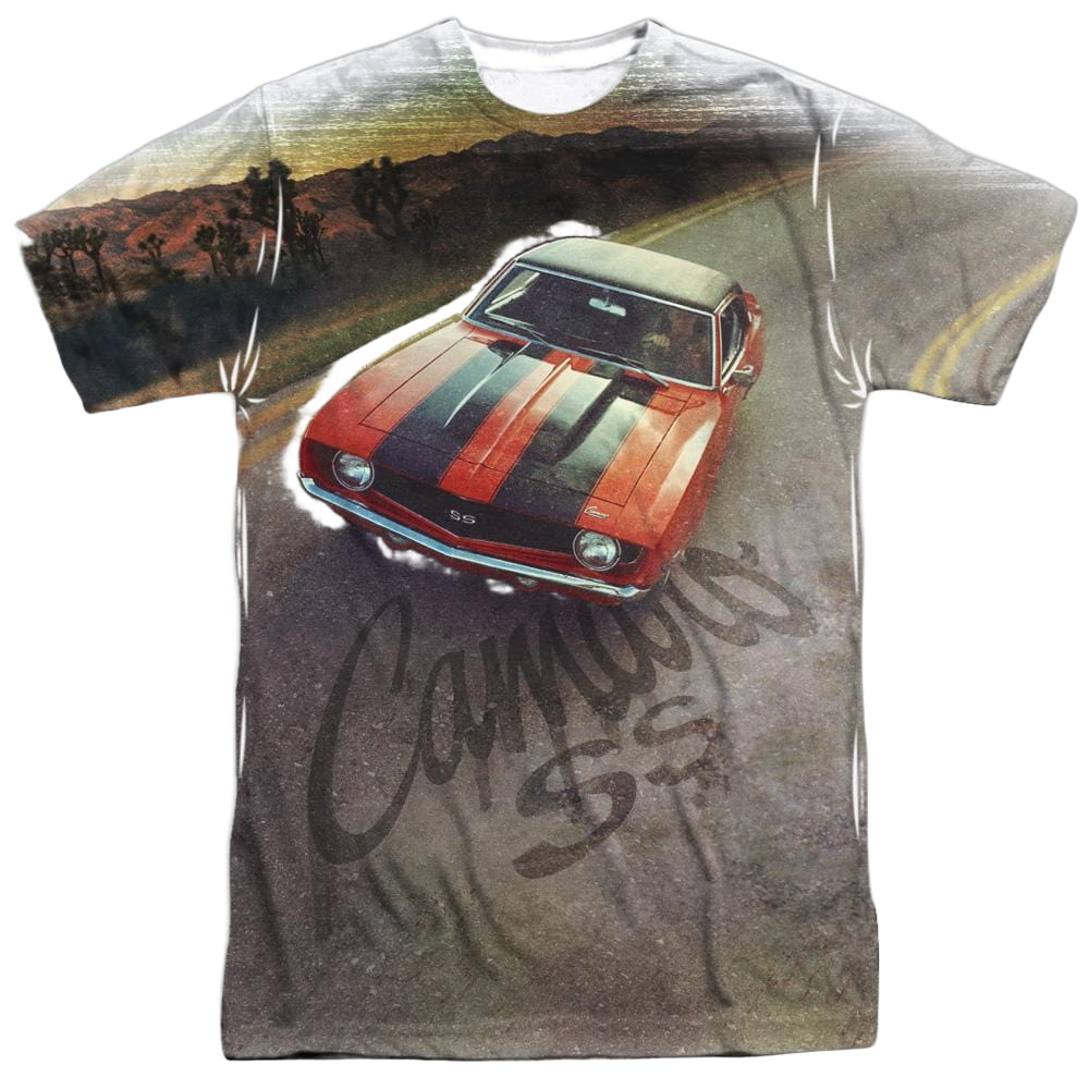 Chevy Camaro Ss Adult All Over Print 100% Poly T-Shirt Men's All-Over Print T-Shirt Chevrolet
