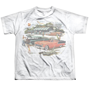 Chevrolet Chevy - Washed Out youth all-over print t-shirt for ages 8 to 12