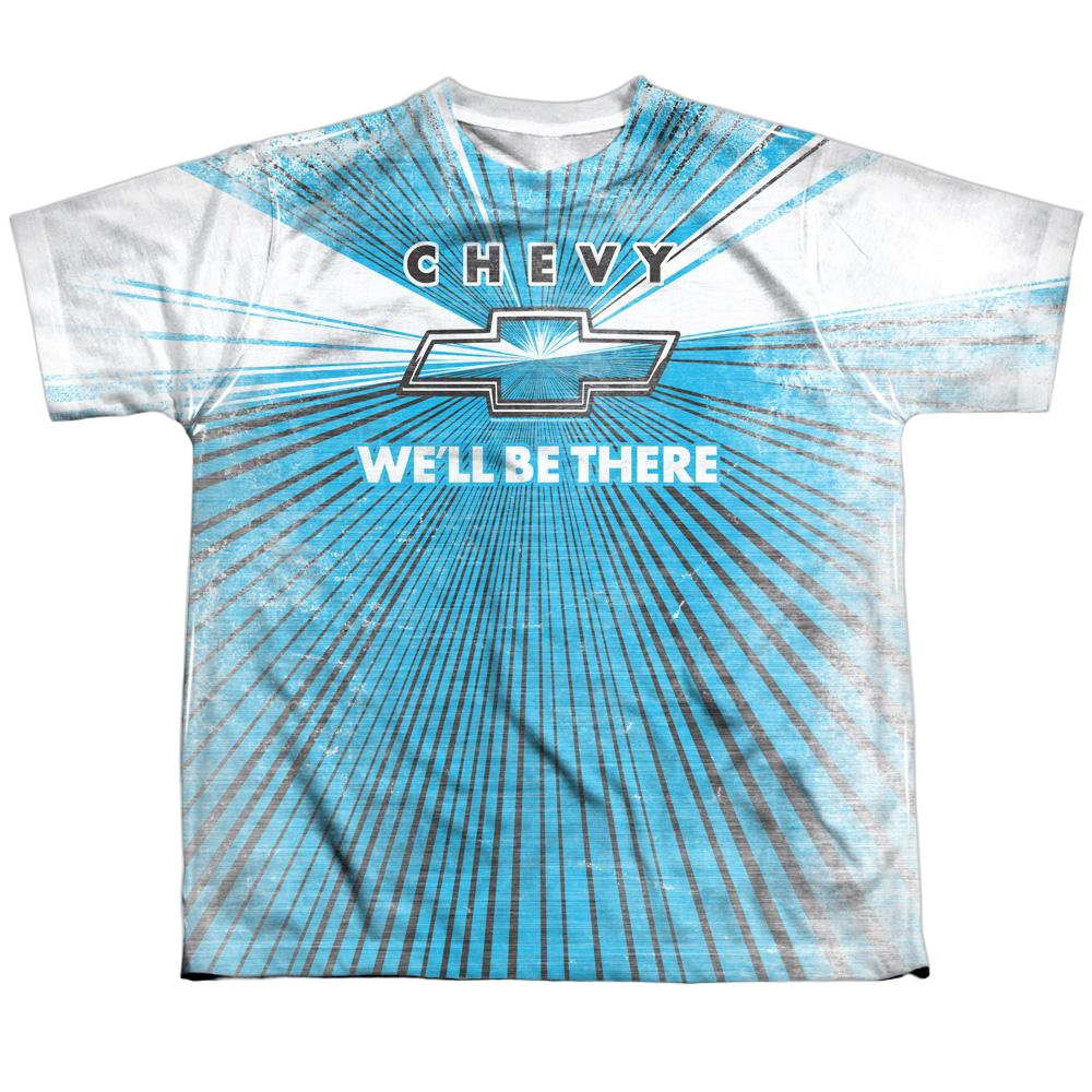 Chevy We'll Be There Youth All Over Print 100% Poly T-Shirt Youth All-Over Print T-Shirt (Ages 8-12) Chevrolet