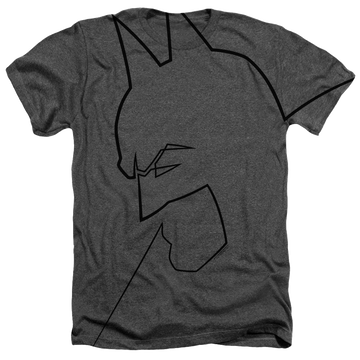 Dco - Batman Single Line men's all-over heather t-shirt