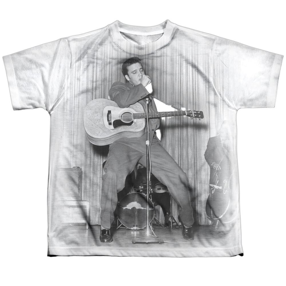 Elvis On Your Toes Youth All Over Print 100% Poly T-Shirt Youth All-Over Print T-Shirt (Ages 8-12) Elvis Presley