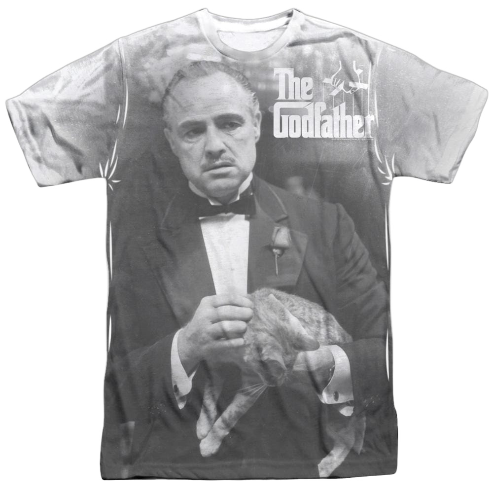 Godfather Pet The Cat Adult All Over Print 100% Poly T-Shirt Men's All-Over Print T-Shirt The Godfather