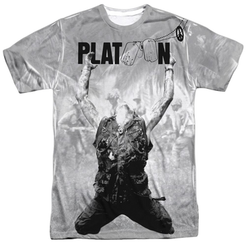 Platoon Grayscale Poster men's all-over print t-shirt