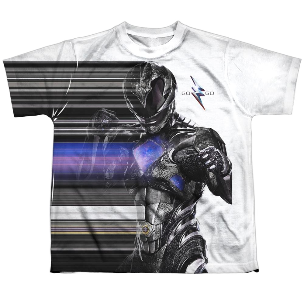 Power Rangers Black Streak Youth All Over Print 100% Poly T-Shirt Youth All-Over Print T-Shirt (Ages 8-12) Power Rangers