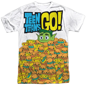 Teen Titans Go! Teen Titans Go - Burgers & Dogs men's all-over print t-shirt