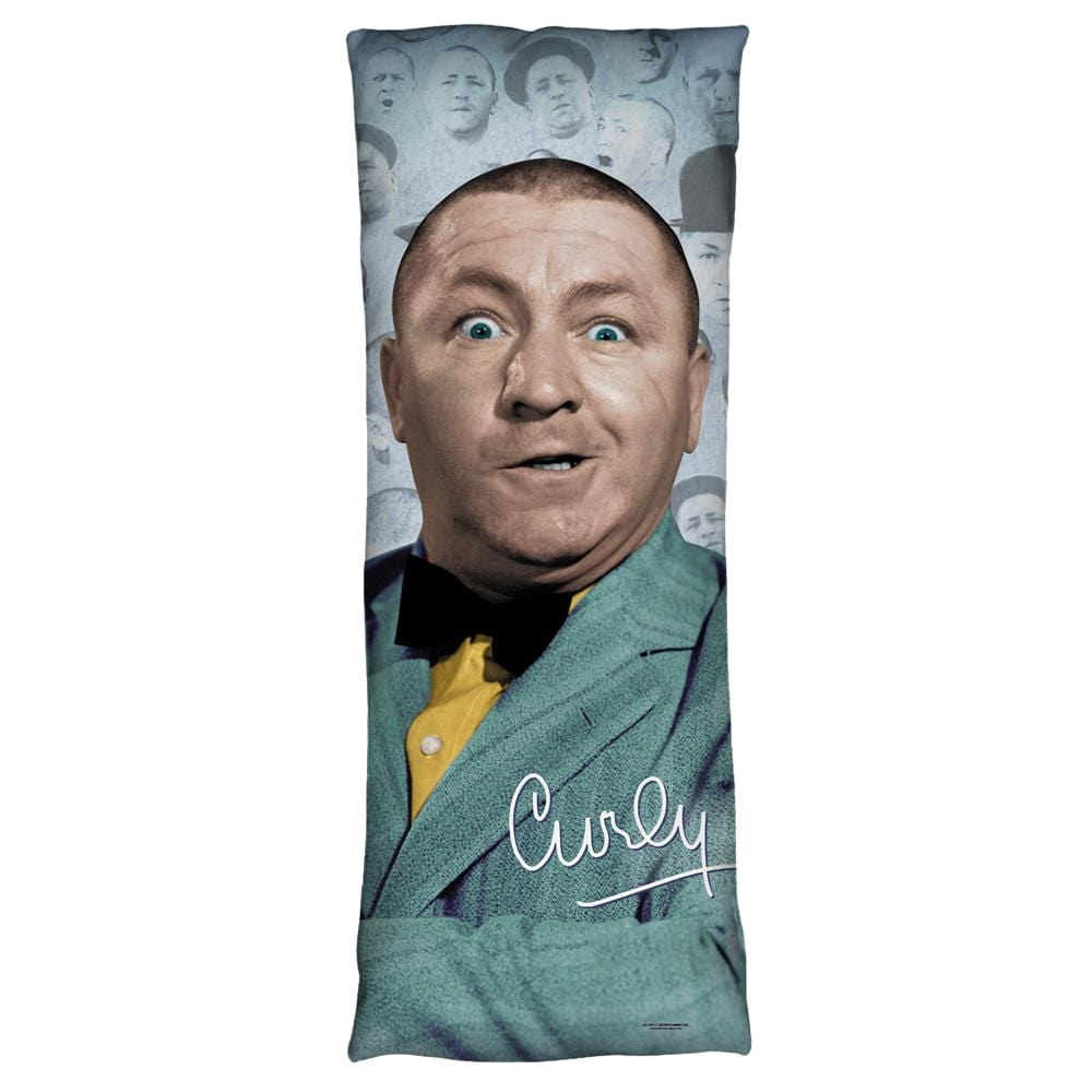 Three Stooges Curly Heads Body Pillow Body Pillows The Three Stooges
