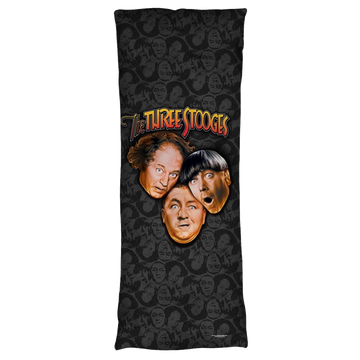 Three Stooges Stooges All Over Body Pillow body pillow