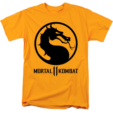 Mortal Kombat Dragon Logo - Men's Regular Fit T-Shirt Men's Regular Fit T-Shirt Mortal Kombat