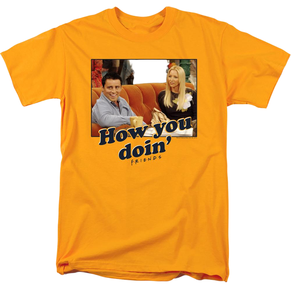 Friends How You Doin - Men's Regular Fit T-Shirt Men's Regular Fit T-Shirt Friends