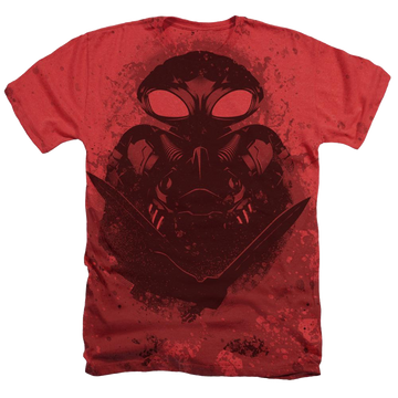 Aquaman Movie Mantan Splash men's all-over heather t-shirt