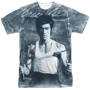 Bruce Lee Nunchucks - Men's All-Over Print T-Shirt Men's All-Over Print T-Shirt Bruce Lee