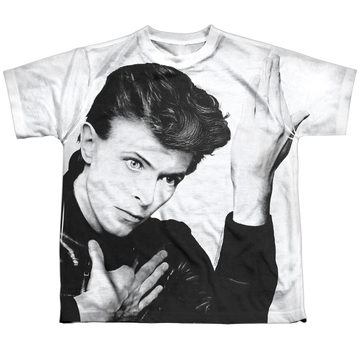 David Bowie Hero youth all-over print t-shirt for ages 8 to 12