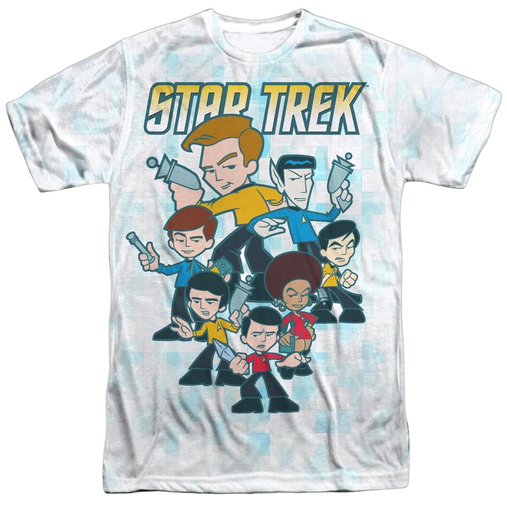 Star Trek The Original Series Quogs Crew - Men's All-Over Print T-Shirt Men's All-Over Print T-Shirt Star Trek
