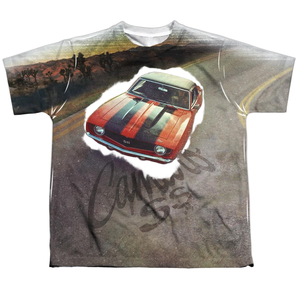 Chevrolet Camaro Ss - Youth All-Over Print T-Shirt Youth All-Over Print T-Shirt (Ages 8-12) Chevrolet