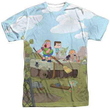 Clarence Boat - Men's All-Over Print T-Shirt Men's All-Over Print T-Shirt Clarence