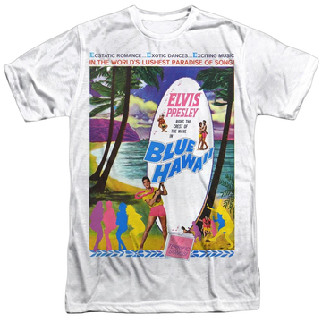 Elvis Presley Blue Hawaii men's all-over print t-shirt