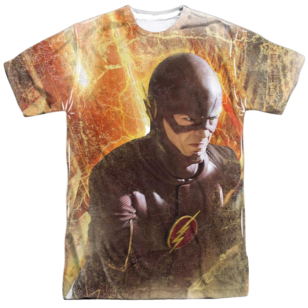 Flash, The (TV Series) Flash Town - Men's All-Over Print T-Shirt Men's All-Over Print T-Shirt The Flash