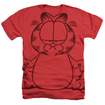 Garfield Fat Cat men's all-over heather t-shirt