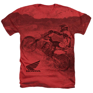 Honda Motorcross - Men's All-Over Heather T-Shirt Men's All-Over Heather T-Shirt Honda