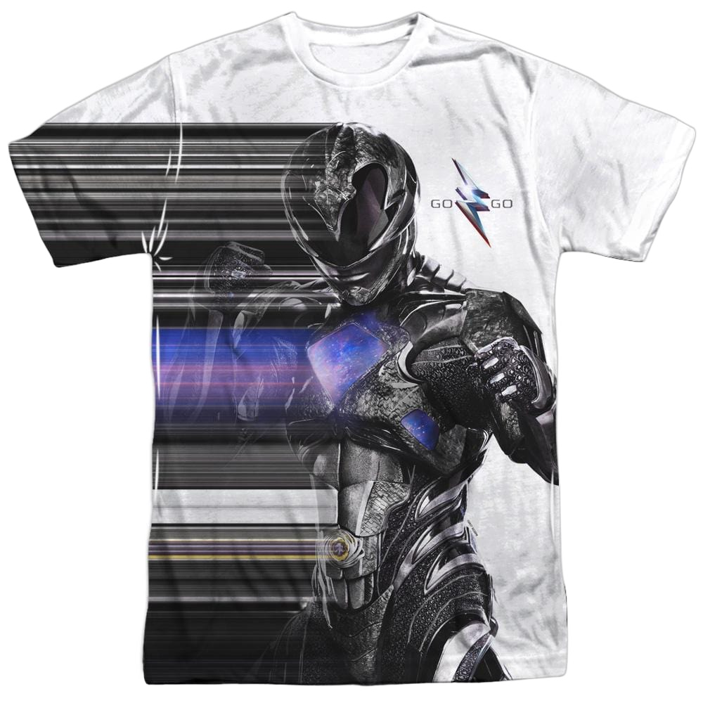 Power Rangers Movie Black Streak - Men's All-Over Print T-Shirt Men's All-Over Print T-Shirt Power Rangers