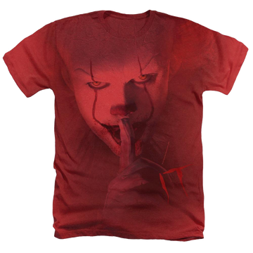 IT Shh men's all-over heather t-shirt