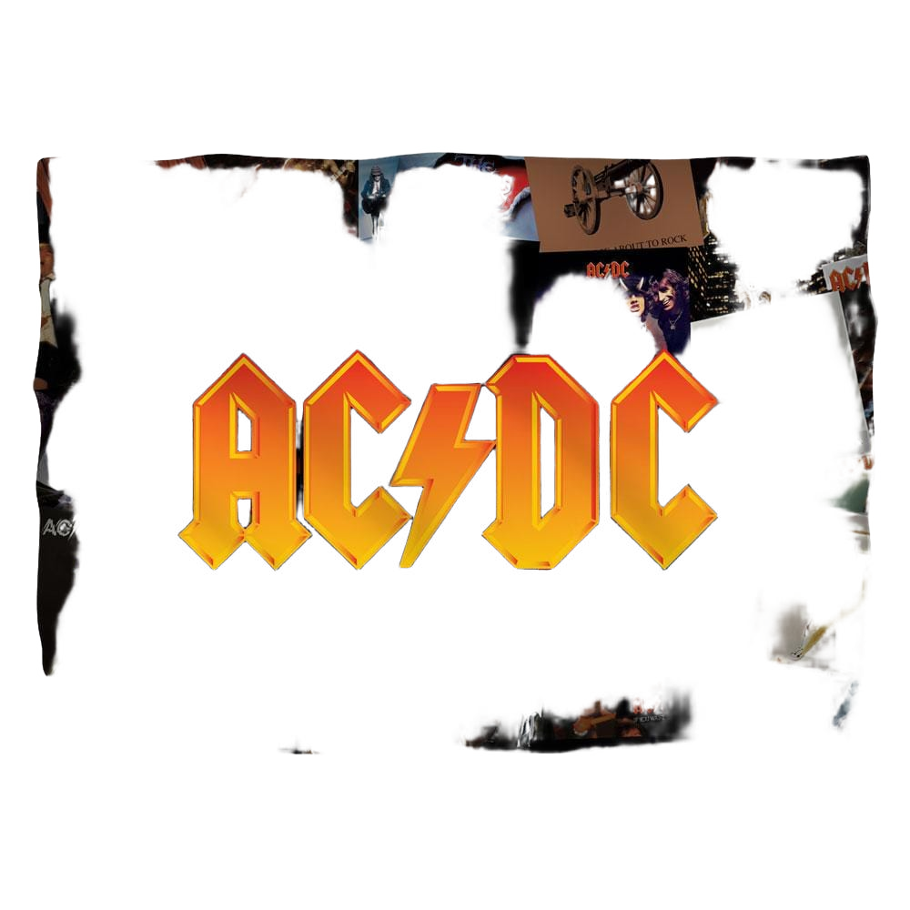 Acdc Albums (Front/Back Print) - Pillow Case Pillow Cases ACDC