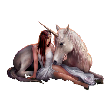 Anne Stokes Collection Pure Heart (Front/Back Print) - Pillow Case Pillow Cases Anne Stokes