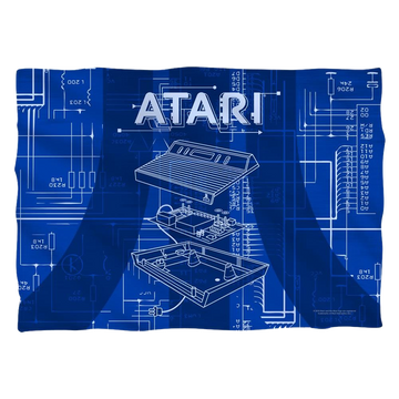 Atari Inside Out (Front/Back Print) - Pillow Case Pillow Cases Atari