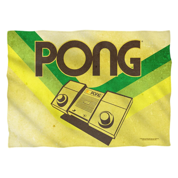 Atari Pong Lines (Front/Back Print) - Pillow Case Pillow Cases Atari