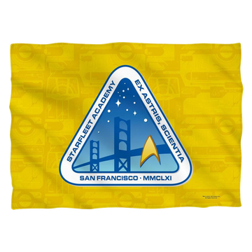 Star Trek The Next Generation Star Fleet Academy (Front/Back Print) pillow case