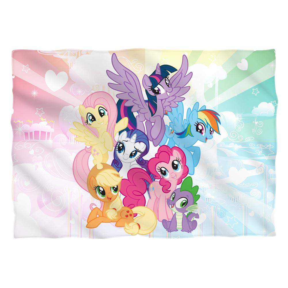 My Little Pony Friendship Is Magic Pony Group (Front/Back Print) - Pillow Case Pillow Cases My Little Pony