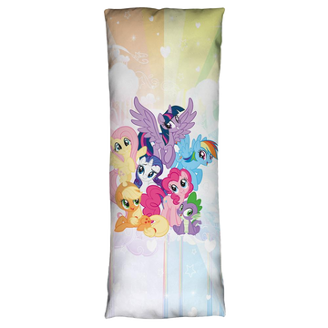 My Little Pony Friendship Is Magic Pony Group body pillow