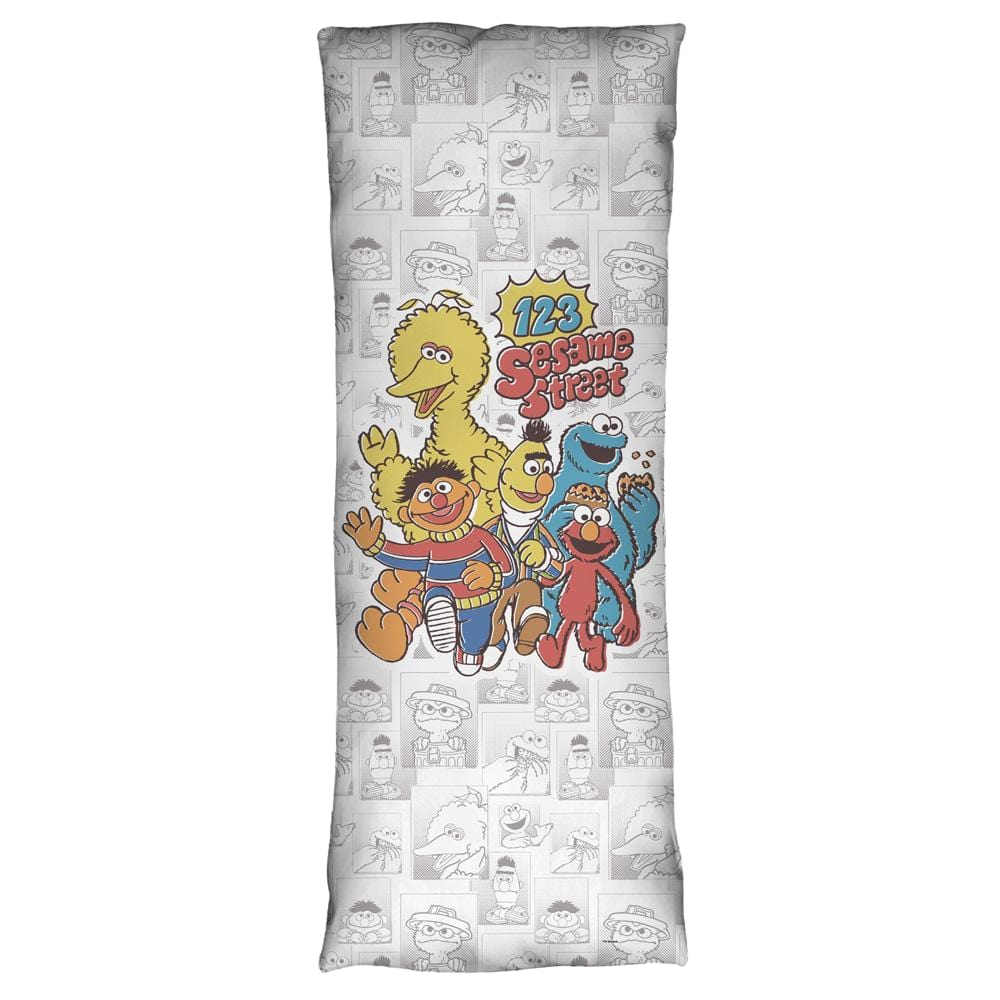Sesame Street 123 Sesame Street - Body Pillows Body Pillows Sesame Street