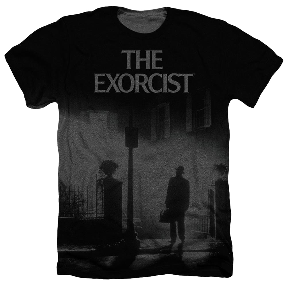 Exorcist, The Exorcist Poster - Men's All-Over Heather T-Shirt Men's All-Over Heather T-Shirt Exorcist