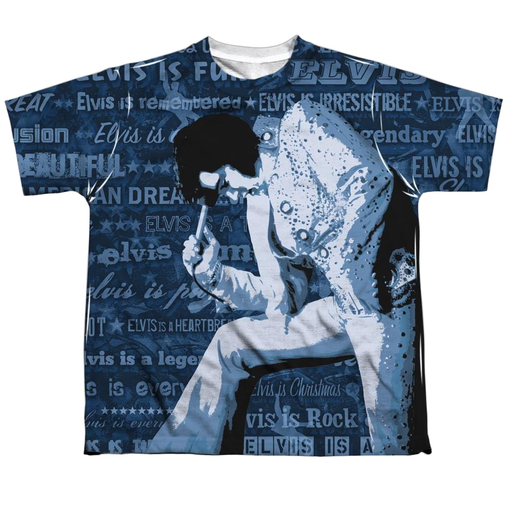 Elvis Presley Is Everything - Youth All-Over Print T-Shirt Youth All-Over Print T-Shirt (Ages 8-12) Elvis Presley