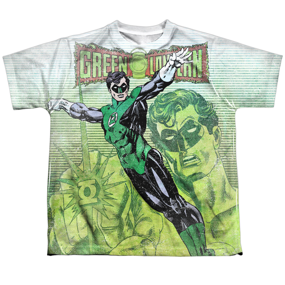 Green Lantern Vintage Leap - Youth All-Over Print T-Shirt – Sons