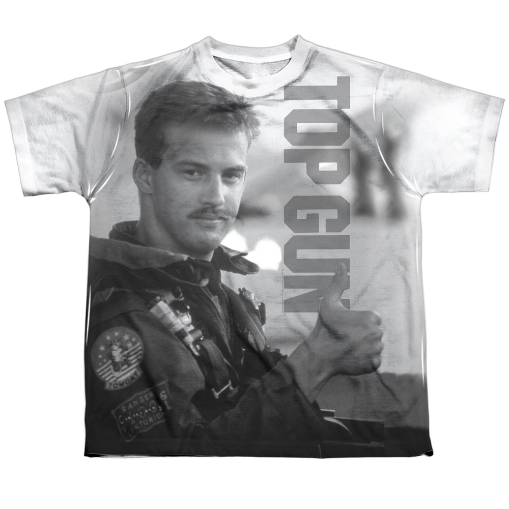 Top Gun Thumbs Up - Youth All-Over Print T-Shirt Youth All-Over Print T-Shirt (Ages 8-12) Top Gun