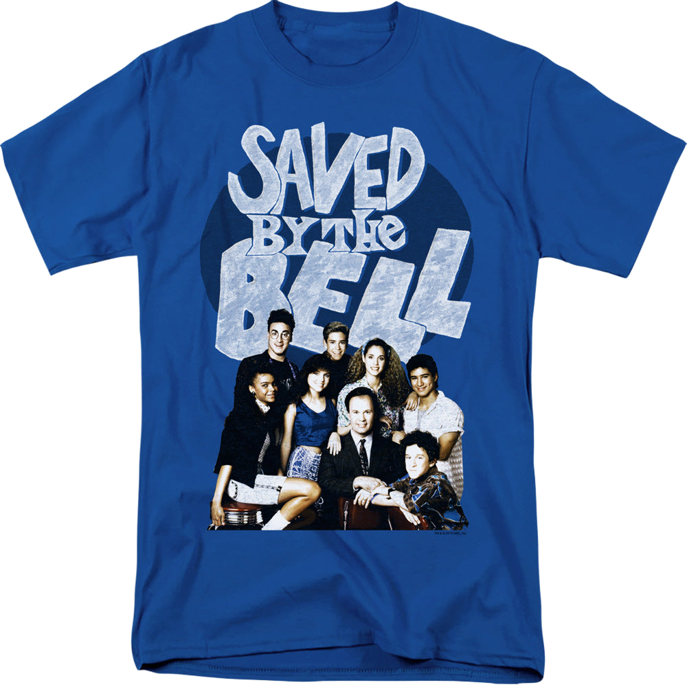 Saved by the Bell Retro Cast - Men's Regular Fit T-Shirt Men's Regular Fit T-Shirt Saved by the Bell