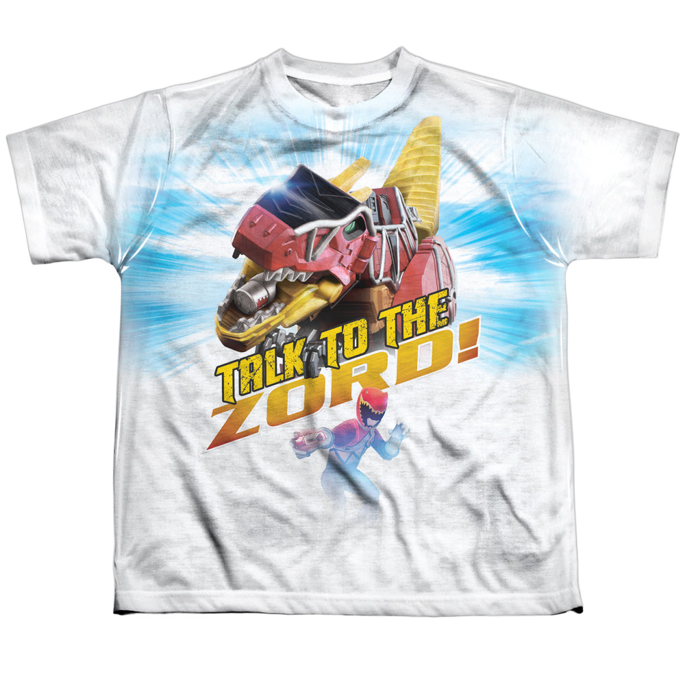 Power Rangers Dino Charge Talk To Zod - Youth All-Over Print T-Shirt Youth All-Over Print T-Shirt (Ages 8-12) Power Rangers