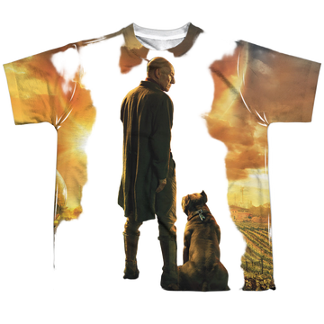 Star Trek Picard Poster youth all-over print t-shirt for ages 8 to 12
