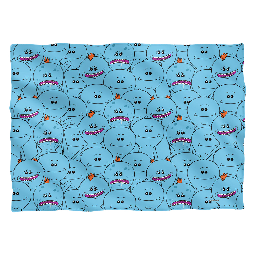 Rick and Morty Meeseeks Crowd - Pillow Case Pillow Cases Rick and Morty