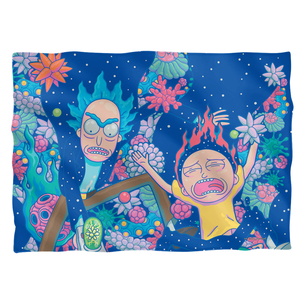 Rick and Morty Rick And Morty Organisms - Pillow Case Pillow Cases Rick and Morty