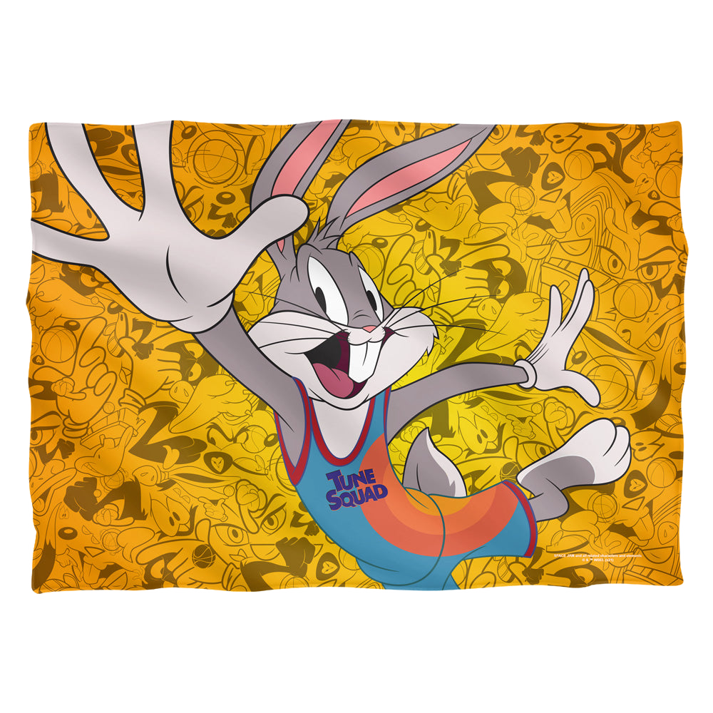 Space Jam - A New Legacy Bugs Jumping - Pillow Case Pillow Cases Space Jam - A New Legacy