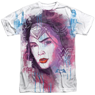Batman v Superman Watercolor Wonder Sub men's all-over print t-shirt
