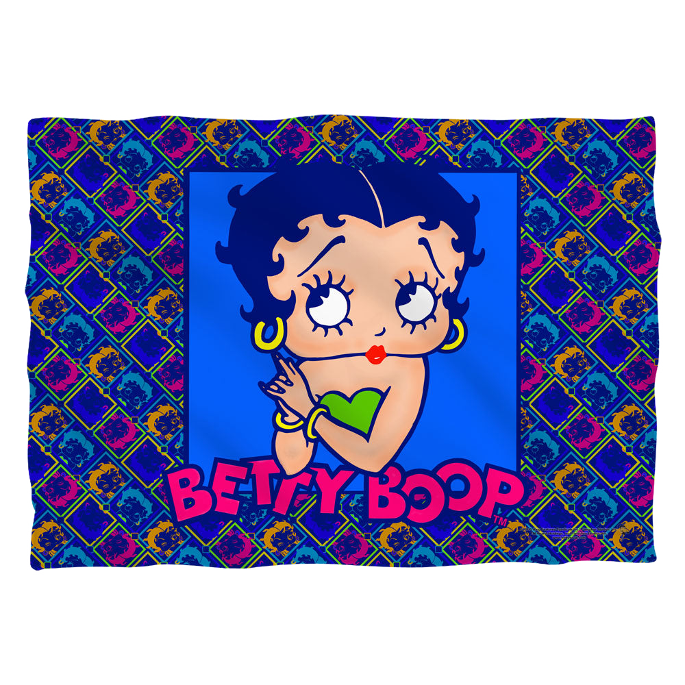Betty Boop Pop Boop (Front/Back Print) - Pillow Case Pillow Cases Betty Boop