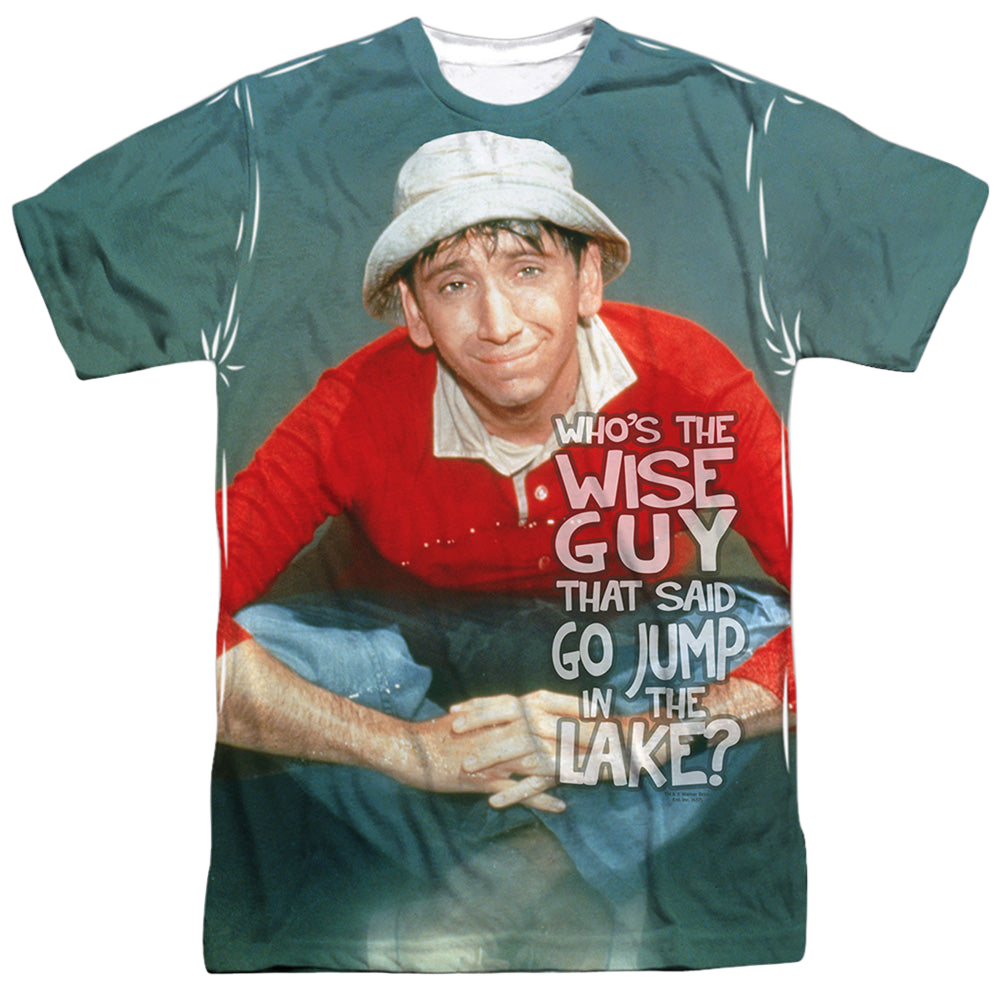 Gilligan's Island Jump In The Lake - Men's All-Over Print T-Shirt Men's All-Over Print T-Shirt Gilligan's Island