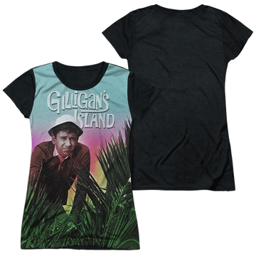 Gilligan's Island Little Buddy juniors black back t-shirt